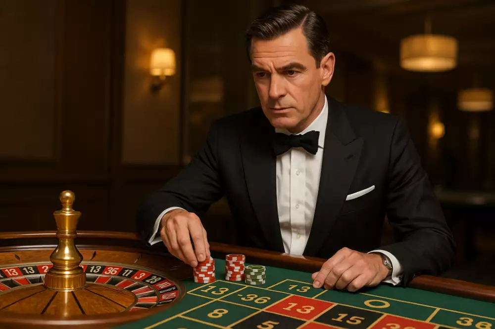 James Bond roulette strategi.