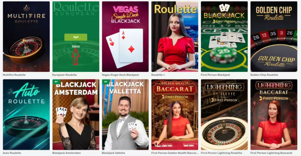Påbegynd roulette spil med James Bond strategien.