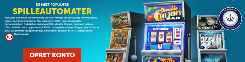 Oprettelse ved casino med Apple Pay.
