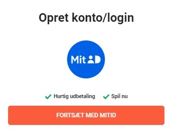 MitID godkendelse for Apple Pay casinoer.