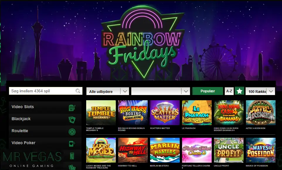Rainbow Fridays hos Mr Vegas.