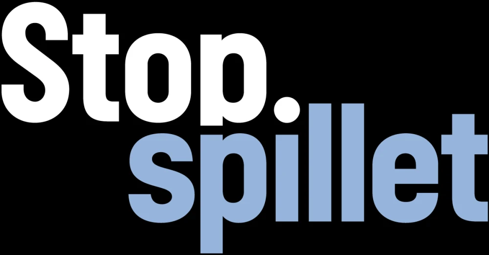 StopSpillet Logo Hvid Lysblå RGB